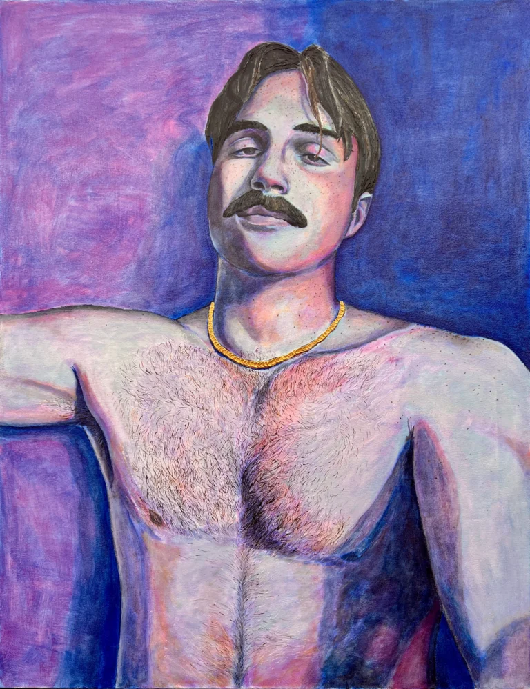 portrait of a man with gold chain
