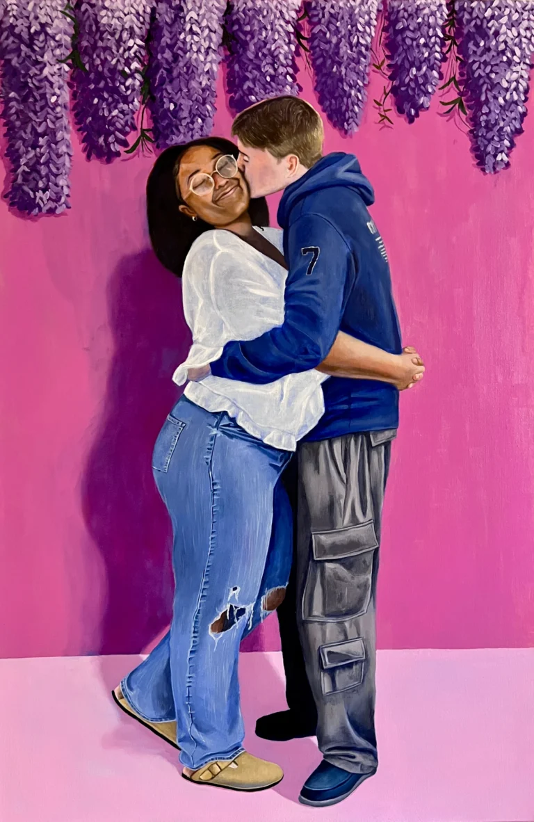 oil painting anniversary commission