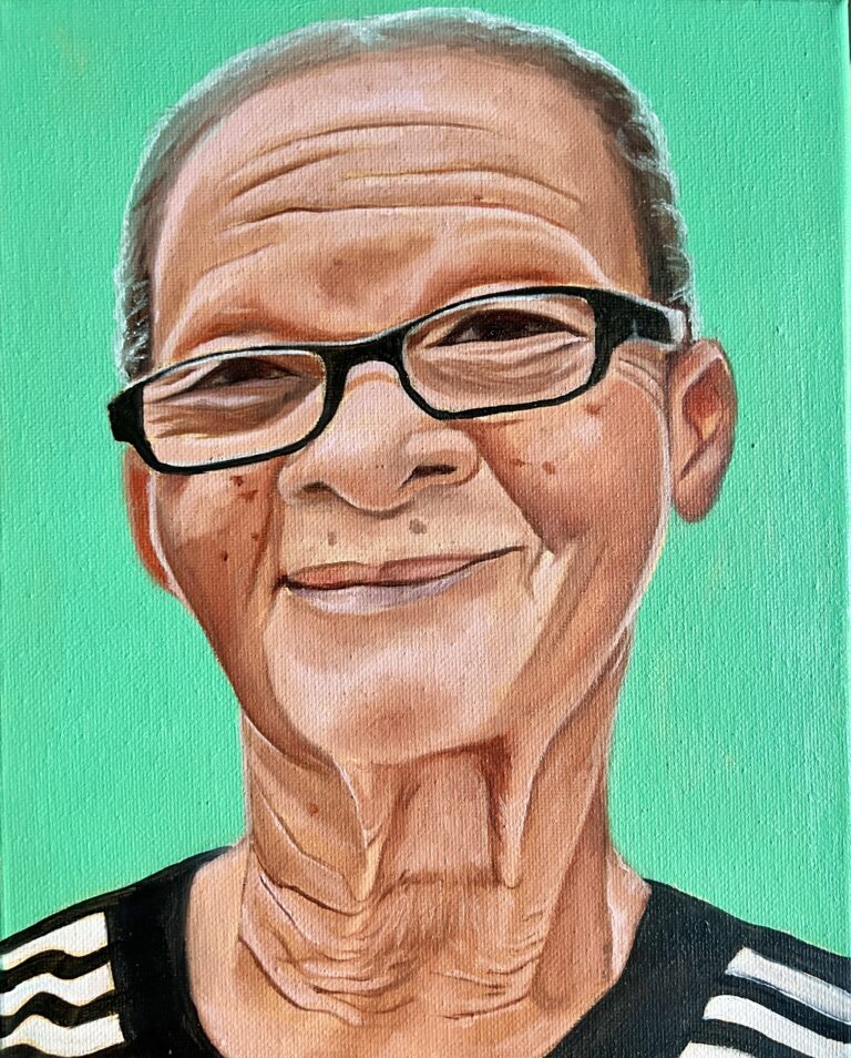grandmother portrait painting commission