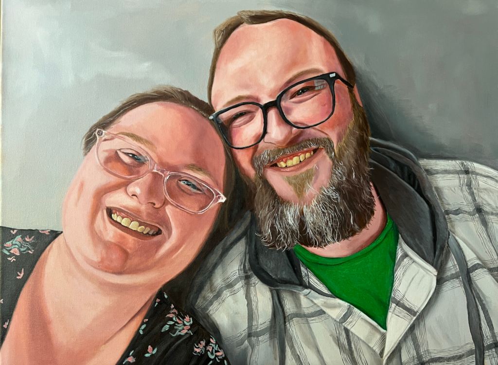portrait commission Christmas gift